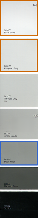 Dusty Miller Paint Swatch